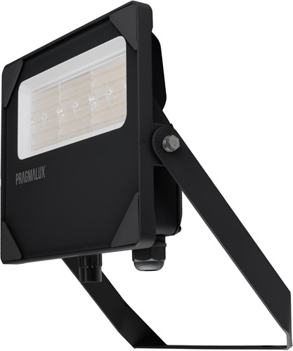 Pragmalux LED Breedstraler Auva G3 IP66 C4 20-50W 3000K-5000K 3CCT 3050-7950lm asymmetrisch zwart RAL9004