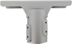 Pragmalux LED Breedstraler Auva G3 200W bevestigingsbeugel paal Ø60 grijs