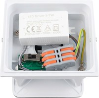 Pragmalux LED Wandarmatuur Blocq halfrond Up/Down IP65 2x3W 360lm 2700-3000-4000K 3CCT CRI>90 instelbare lichtbundel 0-120° wit - fase dimbaar-4