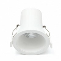 Pragmalux LED Spotlight Casso IP44 dimbaar 6W 500lm 81 Buitenmaat-Gatmaat 68-73 40 2700K UGR<19 Wit-2