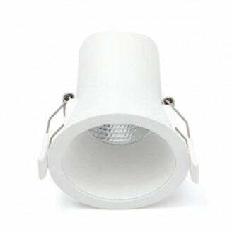Pragmalux LED Spotlight Casso IP44 dimbaar 6W 500lm 81 Buitenmaat-Gatmaat 68-73 40 2700K UGR<19 Wit-2