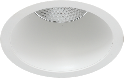 Pragmalux LED Spotlight Casso IP44 dimbaar 9W 810lm 103 Buitenmaat-Gatmaat 90-95 40 2700K UGR<19 Wit