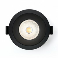Pragmalux LED Spotlight Casso IP44 dimbaar 6W 420lm 81 Buitenmaat-Gatmaat 68-73 40 2700K UGR<19 Zwart-1