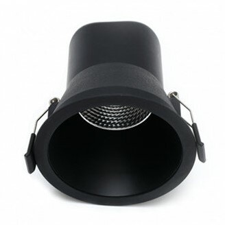 Pragmalux LED Spotlight Casso IP44 dimbaar 6W 420lm 81 Buitenmaat-Gatmaat 68-73 40 2700K UGR<19 Zwart-2