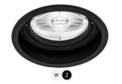Dome Deep AR111 Inbouwspot Ø:170 - Z:155