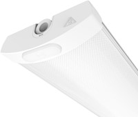 Pragmalux LED Batten Lumea IP44 Prisma 120cm 23-39W 3250-5770lm 3000-4000K 2-CCT (2x36W) wit  5x2,5mm doorvoerbedrading + bewegingssensor-2