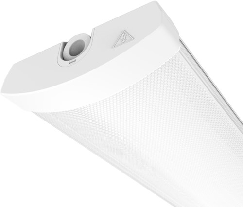 Pragmalux LED Batten Lumea IP44 Prisma 60cm 11-20W 1330-2540lm 3000-4000K 2-CCT (2x18W) wit  5x2,5mm doorvoerbedrading-2