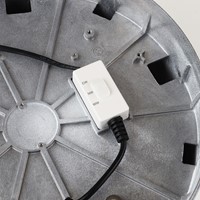 Pragmalux LED opbouw downlight Relio IP65 facet reflector wit 28-32W 2520-3200lm 2700K-3000K-4000K 3-CCT CRI>90 UGR<19 60D Ø214x119mm-2