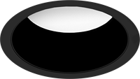 Pragmalux LED Downlight Essence G2 IP54 zwart verdiept max. 9W 3000K-6000K 3-CCT max. 1000lm 100D 146 Buitenmaat - Gatmaat 120 excl. LED Driver