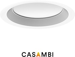 Pragmalux LED Downlight Essence G2 IP54 wit standaard max. 21W 3000K-6000K 3-CCT max. 2450lm 100D Ø250 Buitenmaat - Gatmaat Ø200 incl. TCI Casambi Driver