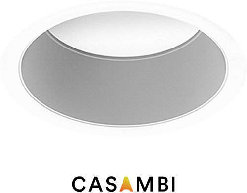 Pragmalux LED Downlight Essence G2 IP54 wit verdiept max. 15W 3000K-6000K 3-CCT max. 1650lm 100D Ø176 Buitenmaat - Gatmaat Ø150 incl. TCI Casambi Driver