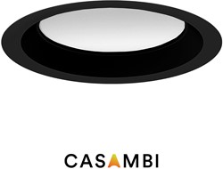 Pragmalux LED Downlight Essence G2 IP54 zwart standaard max. 21W 3000K-6000K 3-CCT max. 2450lm 100D Ø250 Buitenmaat - Gatmaat Ø200 incl. TCI Casambi Driver