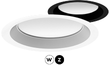 Pragmalux Downlight Essence G2 IP54 3CCT Standaard