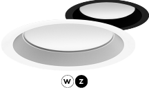 Pragmalux Downlight Essence G2 IP54 3CCT Standaard