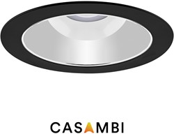 Pragmalux LED Downlight Essence UGR IP54 zwart max. 21W 3000K-6000K 3-CCT max. 2800lm 60D Ø226 Buitenmaat - Gatmaat Ø200 UGR<19 incl. TCI Casambi Driver