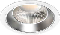 Pragmalux LED Downlight Essence UGR IP54 wit max. 6W 3000K-6000K 3-CCT max. 760lm 60D 110 Buitenmaat - Gatmaat 95 UGR<19 Excl. LED Driver