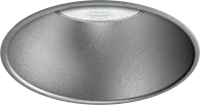 Pragmalux Inbouwspot Accessoire Duplo Reflector Mat Zilver RAL9006