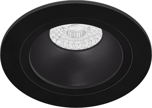 Pragmalux Inbouwspot Duplo Rond Zwart - Incl. GU10 Fitting