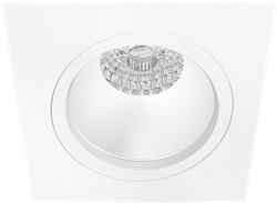 Pragmalux Inbouwspot Duplo Vierkant Wit - Incl. GU10 Fitting