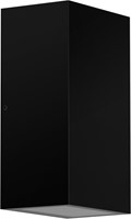 Pragmalux LED Wandarmatuur Facio IP65 Up/Down 6W 500lm 2700K Zwart RAL9005
