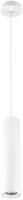 Pragmalux pendelarmatuur Fendi pendellengte 120cm wit RAL9003 met witte plafondkap - incl. GU10 Fitting-1