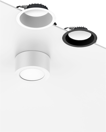 Pragmalux LED Downlight Essence G2 IP54 wit opbouw max. 15W 3000K-6000K 3-CCT max. 1650lm 100D 150x80(H) Buitenmaat excl. LED Driver-1