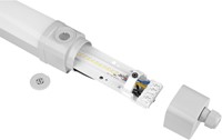 Pragmalux LED TL Waterdicht Armatuur Hera IP66 150cm 25-44W 3500-6600lm 3000K-4000-6000K 3-CCT 4x2,5mm Doorvoerbedrading (1/2x58W) + Noodmodule 1uur zelftest-3