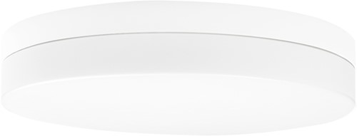 Pragmalux LED Plafonnière / Pendelarmatuur Plano-L Wit Ø460 IP54 IK07 max.40W 4350lm 3000K-4000K 2-CCT + DALI