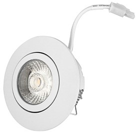 LED Spot Luchtdicht IP44 6W 2700K Wit  Dimbaar