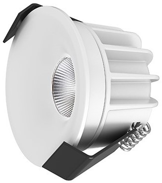 Interlight LED Inbouwspot Camicro IP44 Rond 4W CTA 2200-2700K CRI>95 45D 220lm Wit 50 Buitenmaat - Gatmaat 44 - Dimbaar
