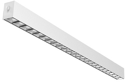 Interlight LED Pendelarmatuur Orion Linear Up/Down 29W 3000K 85D 3000lm Wit UGR<19 - Dimbaar