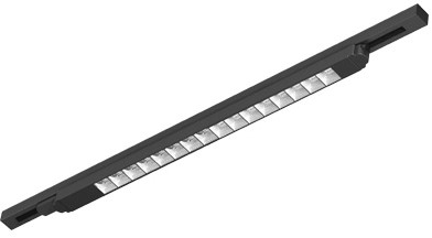 Interlight LED 3-Fase Track L Orion 55W 3000K CRI>80 5550lm Zwart