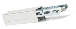 Pragmalux PRX-Line draagprofiel elektro feed-in incl. 250mm box 7x2,5mm2 wit