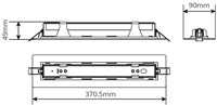 Pragmalux UNI Inbouwframe Wit-1