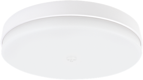 Pragmalux LED Plafonniere / Wandarmatuur Dura-S Wit 270 IP64 IK10 4-9W 450-1100lm 3000K-3500K-4000K 3-CCT + PIR sensor + noodmodule 1uur autotest-1