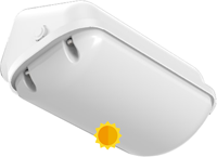 Pragmalux LED Gevelarmatuur Deca IP65 6.5-12W 3000K-4000K 2-CCT 650-1100lm Wit + Daglichtsensor-9