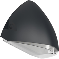 Pragmalux LED Gevelarmatuur Squalo IP65 13-27W 4000K 1850-3600lm Asymmetrisch Antraciet RAL7016
