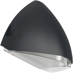 Pragmalux LED Gevelarmatuur Squalo IP65 13-27W 4000K 1850-3600lm Asymmetrisch Antraciet RAL7016