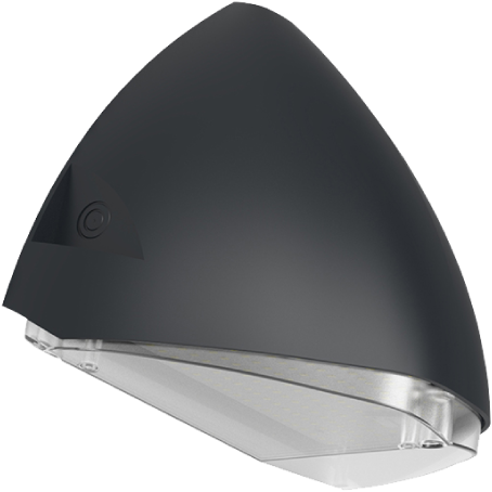 Pragmalux LED Gevelarmatuur Squalo IP65 13-27W 3000K 1750-3450lm Asymmetrisch Antraciet RAL7016
