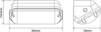 Pragmalux LED Gevelarmatuur Deca IP65 6.5-12W 3000K-4000K 2-CCT 650-1100lm Wit + Daglichtsensor-4