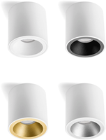 Pragmalux Opbouwspot Cinto Rond Wit - Incl. GU10 Fitting-4