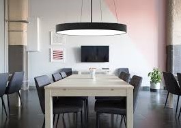 Pragmalux LED Opbouw-/pendelarmatuur Zalo 1200mm 150W 3000K/3500K/4000K 14450lm/14900lm/14630lm Zwart - DALI-5