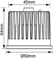 Pragmalux Mico LED Module 8-10W 800-1100lm 2700-3000-4000K 3CCT CRI95 36° incl.Osram fase dimbare driver-6