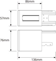 Pragmalux Skyline eindkap zwart met easy air sensor module-2