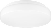 Pragmalux LED Plafonnière / Wandarmatuur Lumio-S Wit Ø277 IP65 IK10 4,5-8,5W 475-1075lm 2700K-3000K-4000K 3-CCT UGR<23 + DALI2
