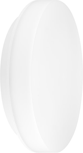Pragmalux LED Plafonnière / Wandarmatuur Lumio-S Wit Ø277 IP65 IK10 4,5-8,5W 475-1075lm 2700K-3000K-4000K 3-CCT UGR<23 Fase dimbaar-1