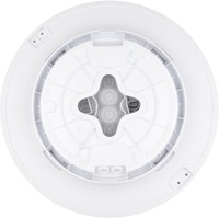 Pragmalux LED Plafonnière / Wandarmatuur Lumio-M Wit Ø335 IP65 IK10 7,5-19W 850-2400lm 2700K-3000K-4000K 3-CCT UGR<23 + DALI2-4