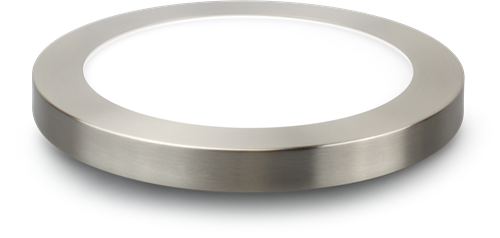 Pragmalux LED Downlight Luna G2 IP44 brush nickel frame 290 Buitenmaat