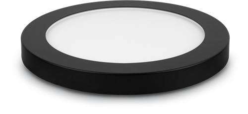 Pragmalux  LED Inbouw/Opbouw Downlight Luna G2 IP44 zwart frame Ø290 Buitenmaat-2