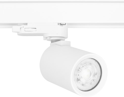 Pragmalux 3-Fase Railspot Lustra wit RAL9003 met witte adapter - incl. GU10 Fitting